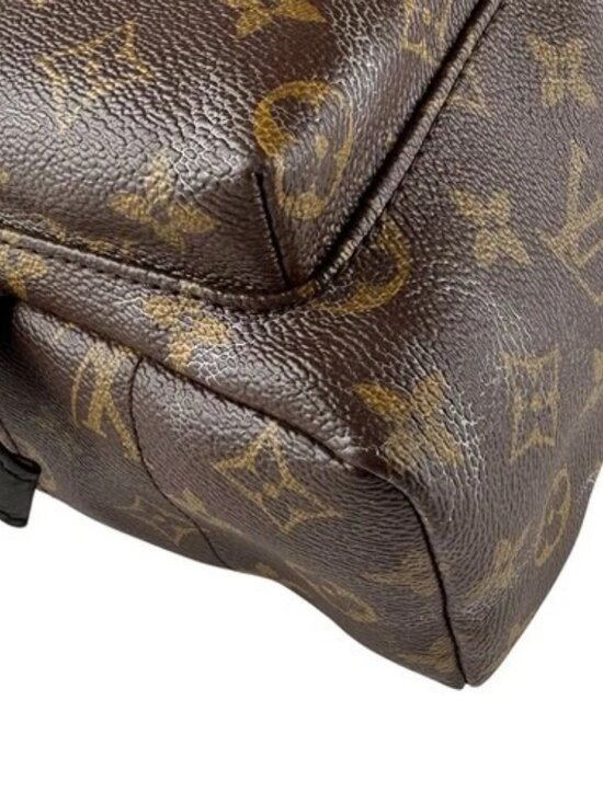 Auth LOUIS VUITTON Monogram Palm Springs PM Backpack Brown M44871 - z9619